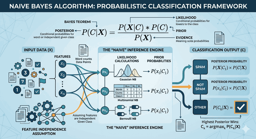 Naive Bayes Algoritmasının Teorik Temelleri ve Uygulama Stratejileri