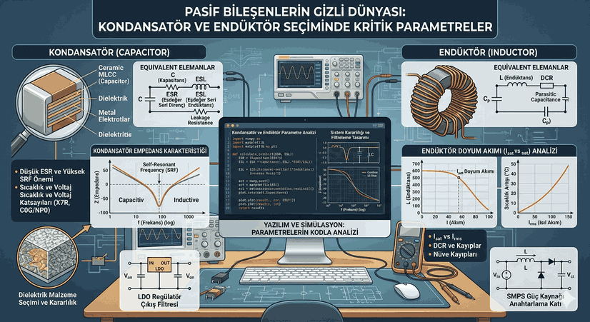 Elektronik Tasarımın Temel Yapı Taşlarında Derinlik: Pasif Bileşen Seçiminin Mühendislik Temelleri