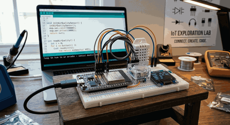 ESP32 ile IoT Dünyasına Giriş Sıfırdan İleri Seviyeye Proje Geliştirme Rehberi