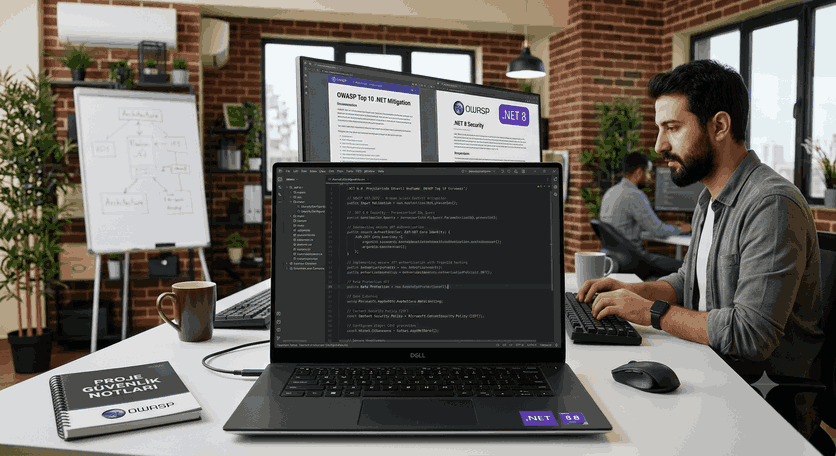 .NET 8 Projelerinde OWASP Top 10 Güvenlik Stratejileri