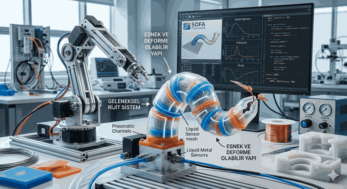 Yumuşak Robotik Sistemlerde Mühendislik Temelleri ve Esnek Yapıların Mekanik Analizi