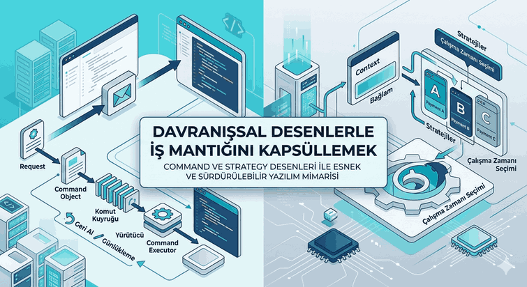 Behavioral Patterns: Command ve Strategy Desenleri ile İş Mantığını Kapsüllemek
