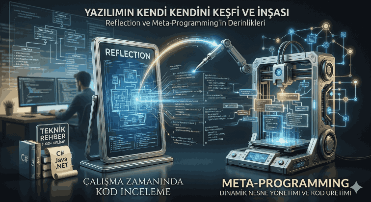 Reflection ve Meta-Programming: Çalışma Zamanında Kod İnceleme ve Dinamik Nesne Yönetimi